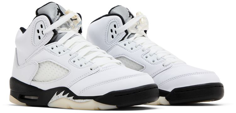Air Jordan 5 Retro GS White Black