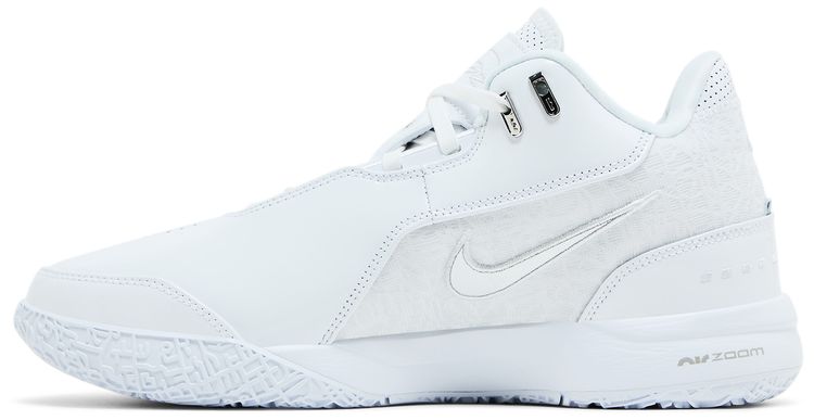 Nike Zoom LeBron NXXT Gen AMPD EP White Metallic Silver