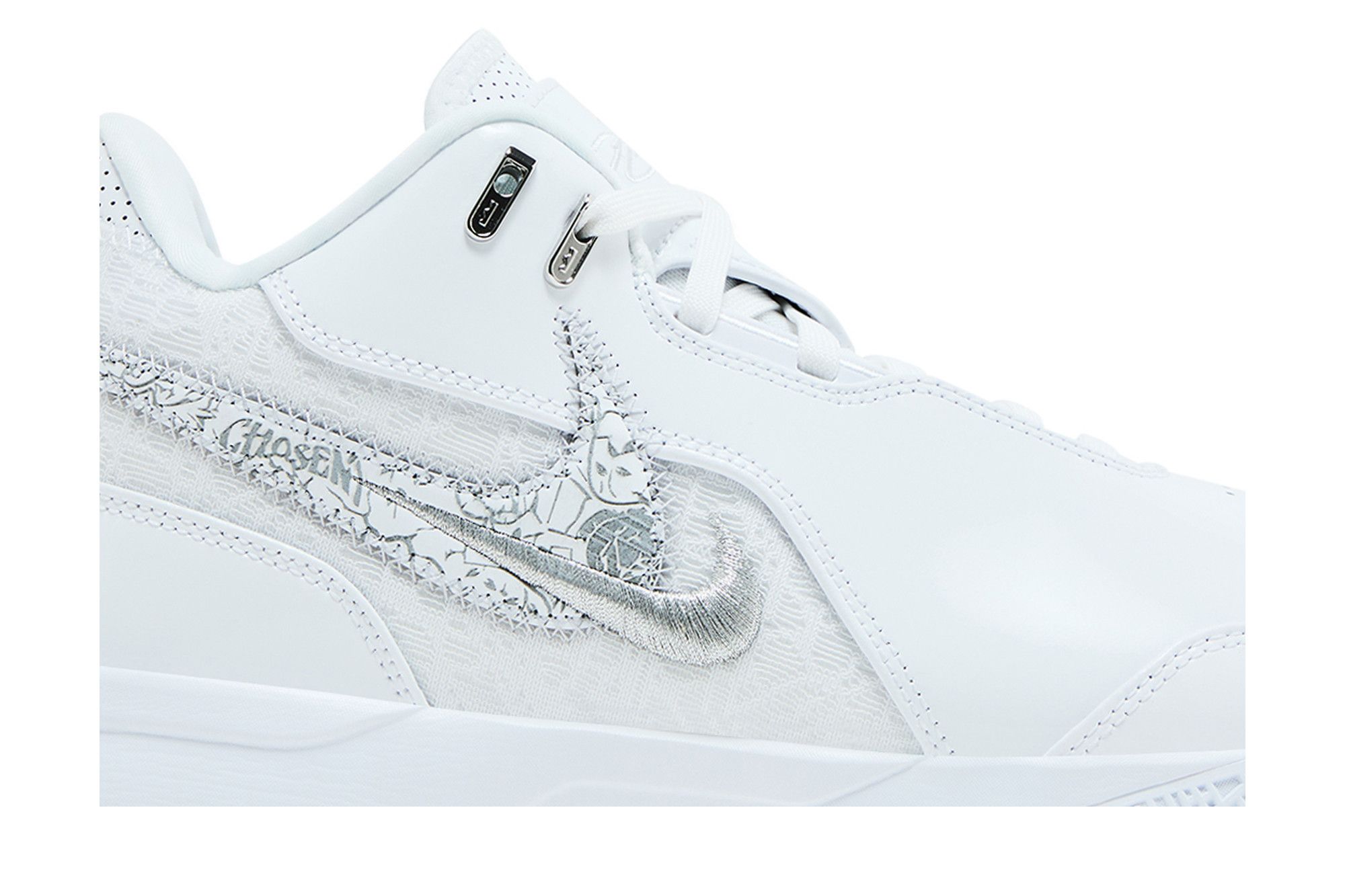 Buy Zoom LeBron NXXT Gen AMPD EP 'White Metallic Silver
