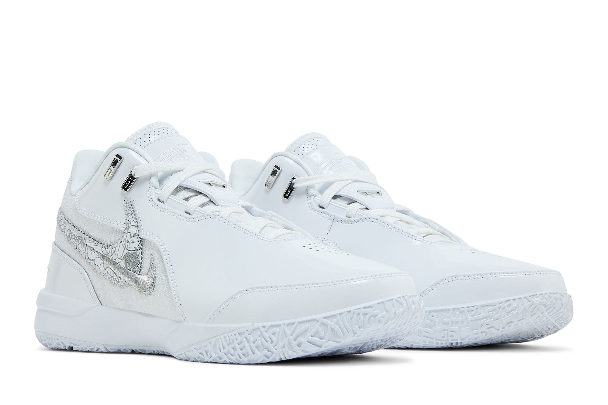Buy Zoom LeBron NXXT Gen AMPD EP 'White Metallic Silver