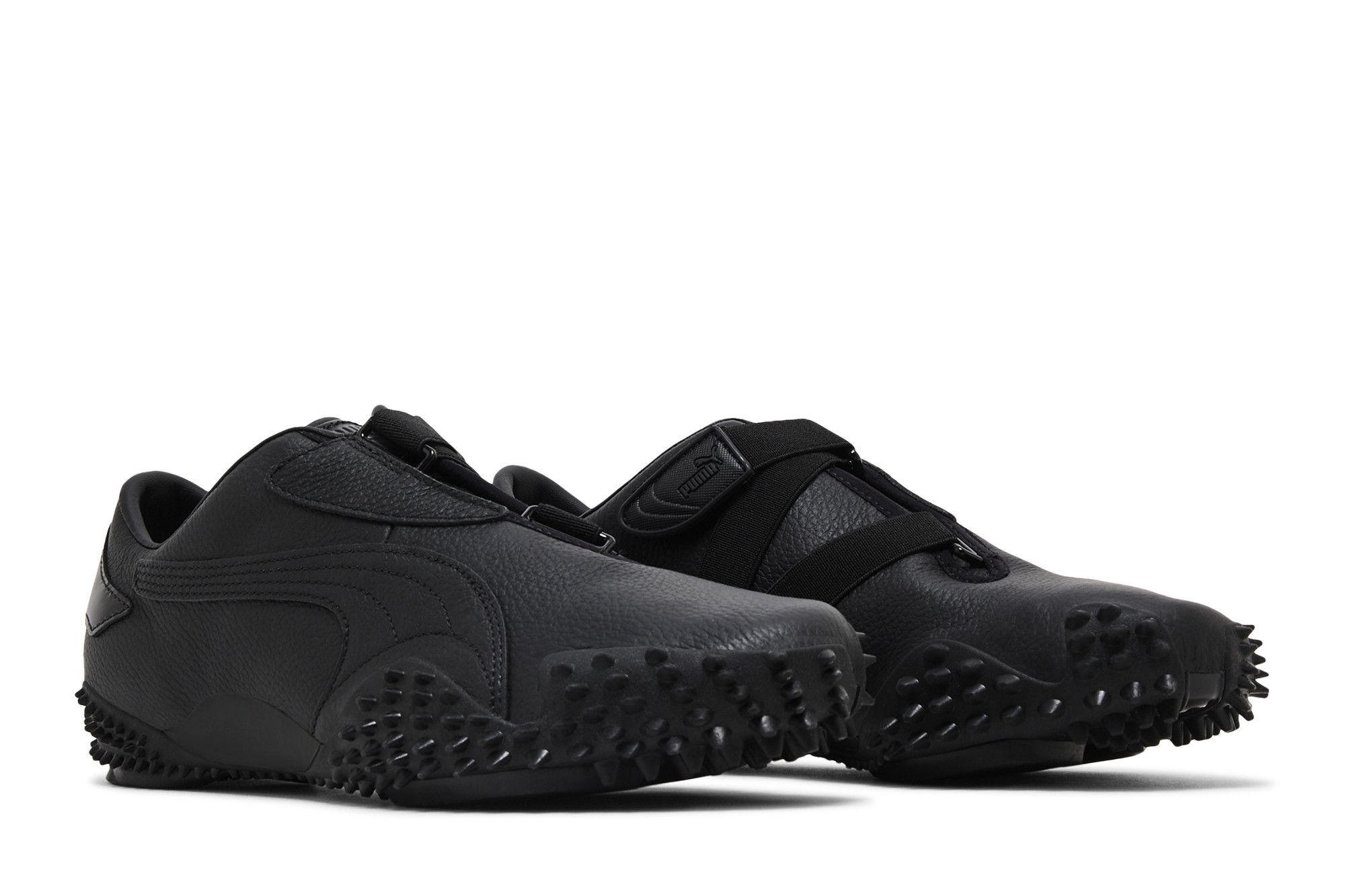 Buy Puma Mostro Leather 'Triple Black' - 402273 01 | GOAT