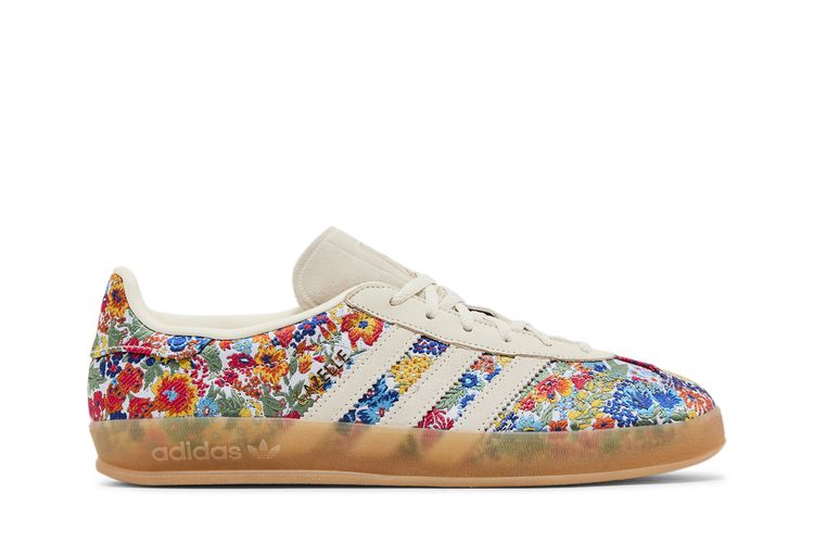 Gazelle Indoor W Floral White Leather Multi / 5 / M