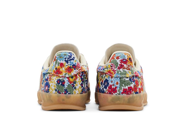 adidas gazelle silver green womens Whimsy Floral Sneakers
