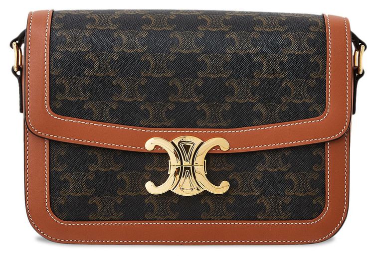 CELINE Classique Triomphe Bag Brown