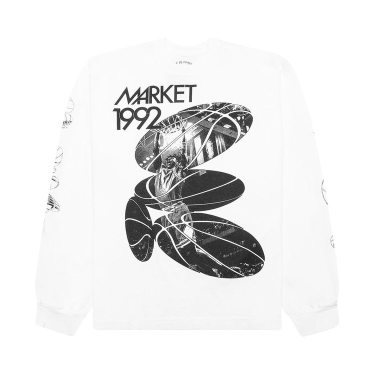 Market 1992 Long Sleeve T Shirt White