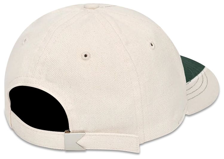 Rhude Racing Crest 6 Panel Hat CreamGreen