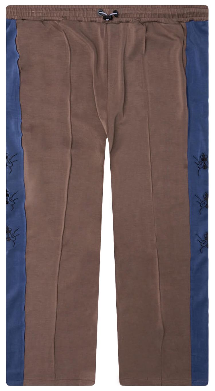 Jungles Flies Scuba Track Pant BrownBlue