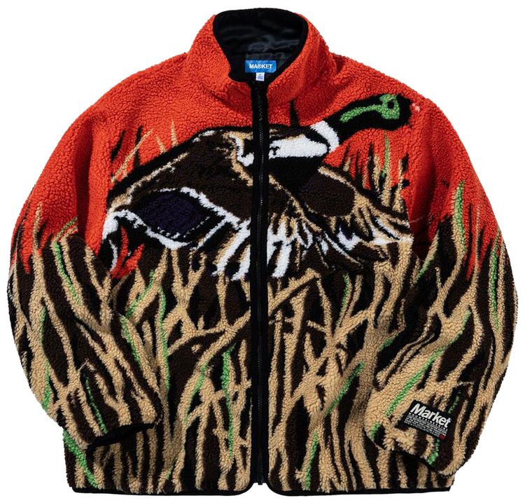 Market Duck Pond Sherpa Jacket Multicolor