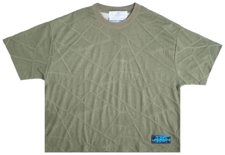 Jungles Textured Tee Green