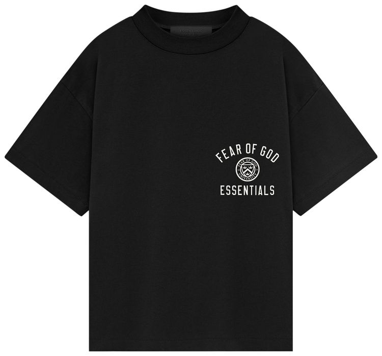 Fear of God Essentials Tri Blend Crewneck Tee Black
