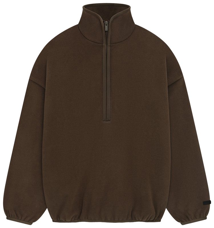 Fear of God Essentials Pique Polo Black