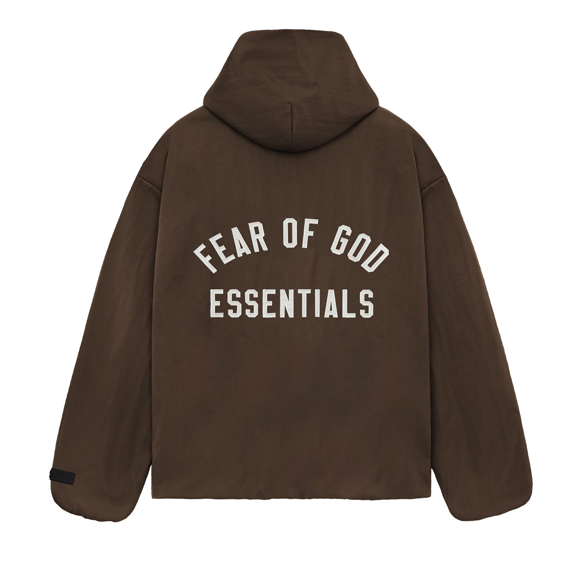 Buy Fear of God Essentials Textured Nylon Hooded Coaches Jacket