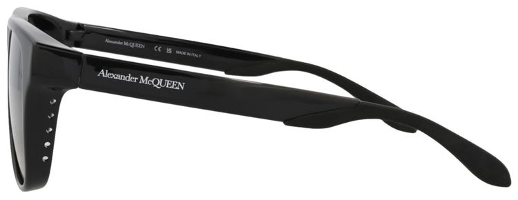 Alexander McQueen Square Injection Sunglasses BlackGrey