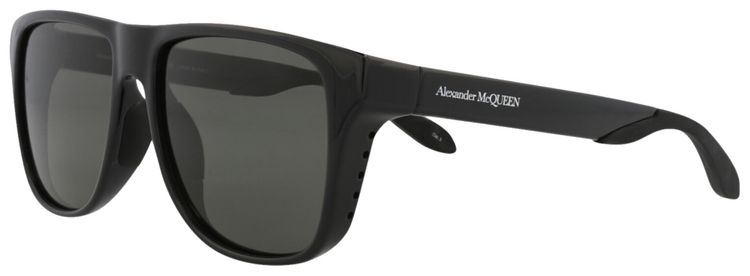 Alexander McQueen Square Injection Sunglasses BlackGrey