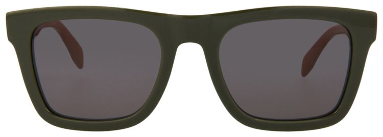 Alexander McQueen Square Sunglasses GreenGrey