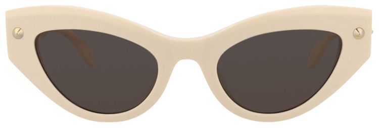 Alexander McQueen Cat Eye Sunglasses IvoryGrey
