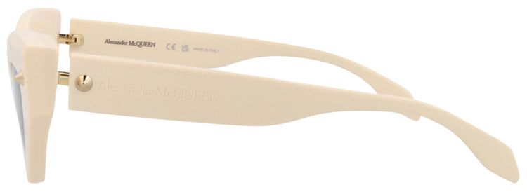 Alexander McQueen Cat Eye Sunglasses IvoryGrey