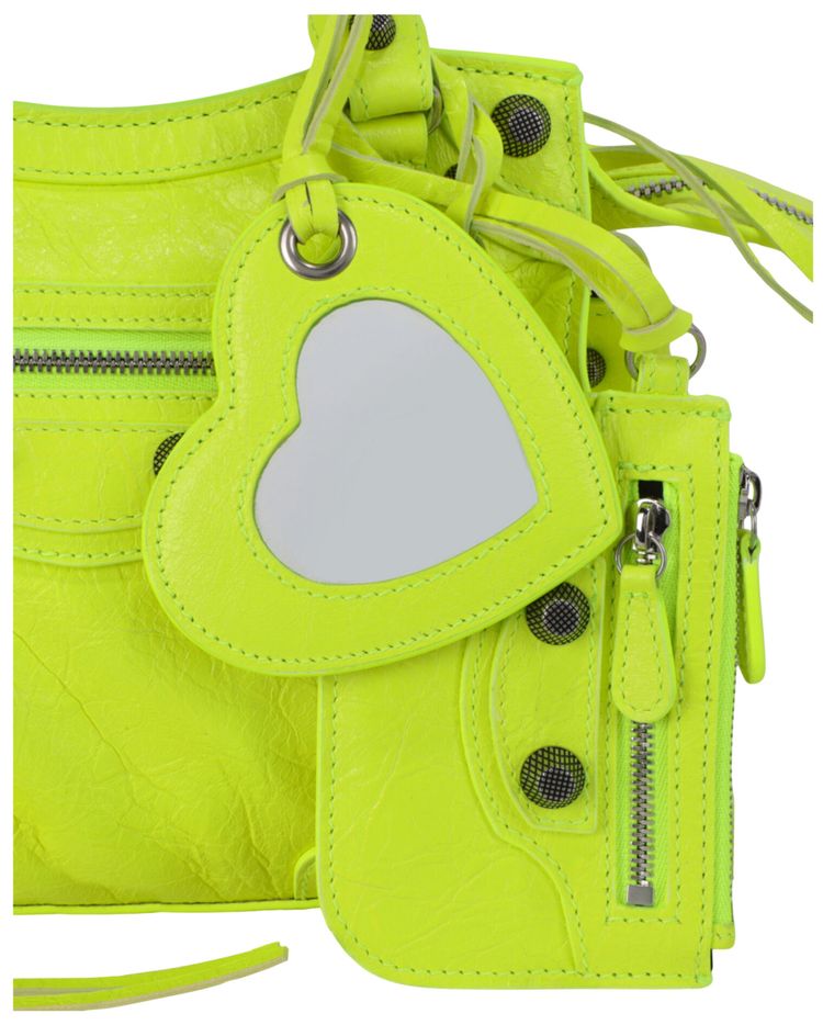 Balenciaga Le Cagole XS Shoulder Bag FluoYellow