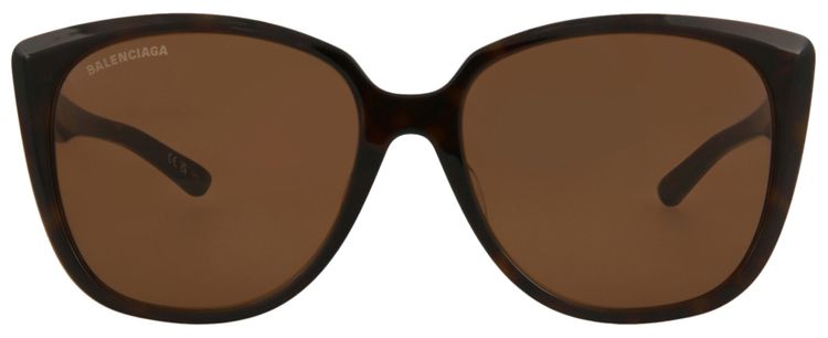 Balenciaga Square Sunglasses HavanaBrown