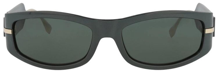 Fendi Shield Injection Sunglasses Green