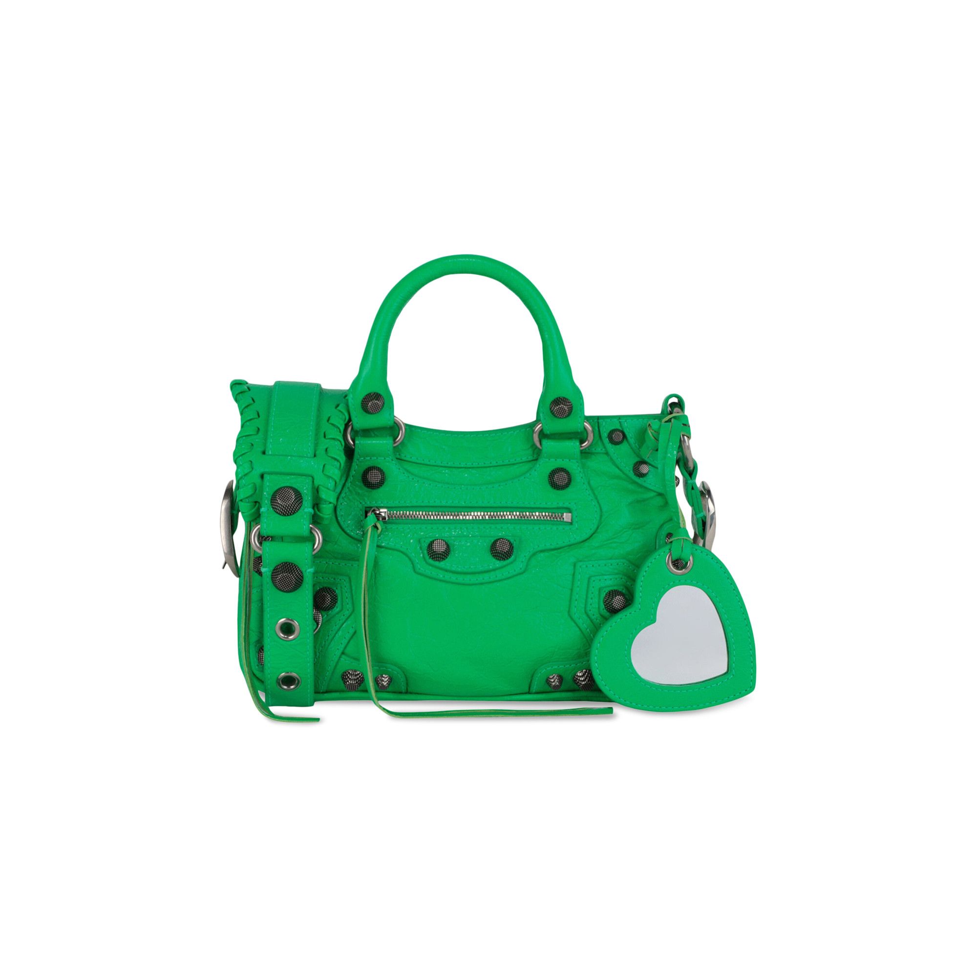 BALENCIAGA｜SHOULDER BAGS (751523 23EBM 1000) Buy Balenciaga Le Cagole Small Shoulder Bag 'Vivid Green