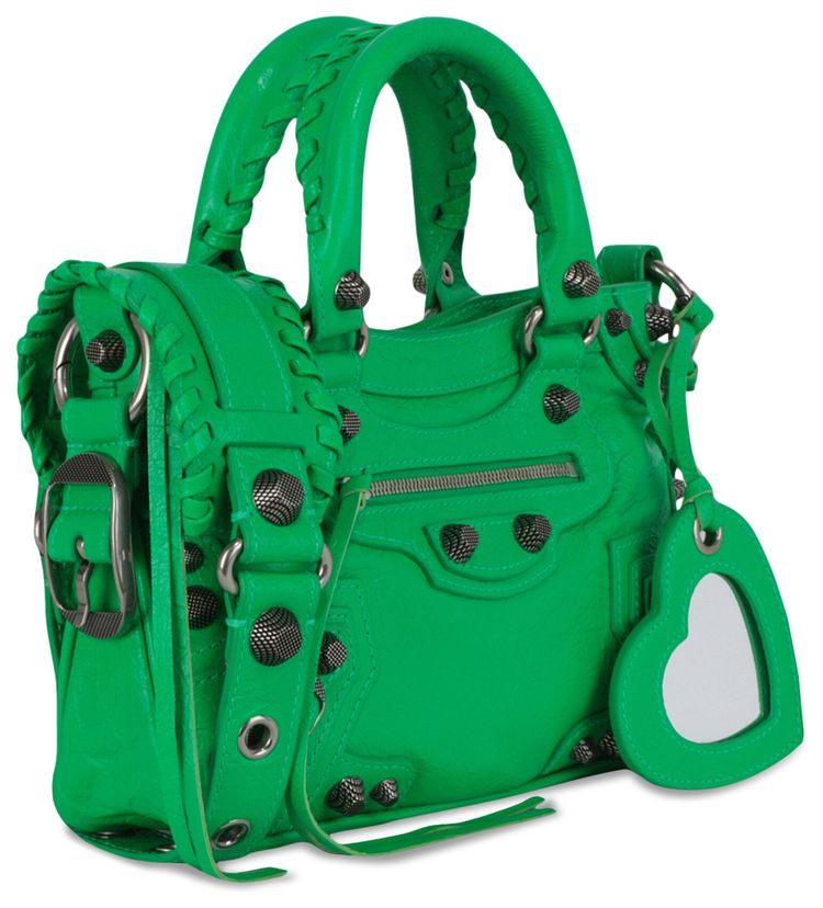 Balenciaga Le Cagole Small Shoulder Bag Vivid Green