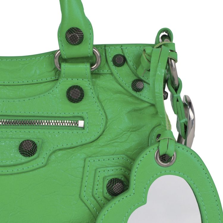 Balenciaga Le Cagole Small Shoulder Bag Vivid Green