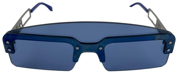 Fendi Shield Sunglasses RutheniumBlue