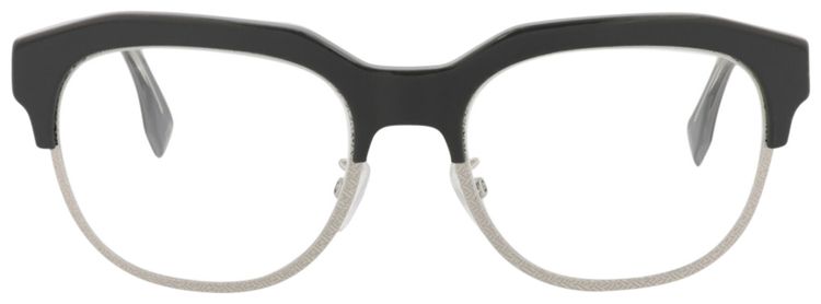 Fendi Round Optical Glasses GreyTransparent