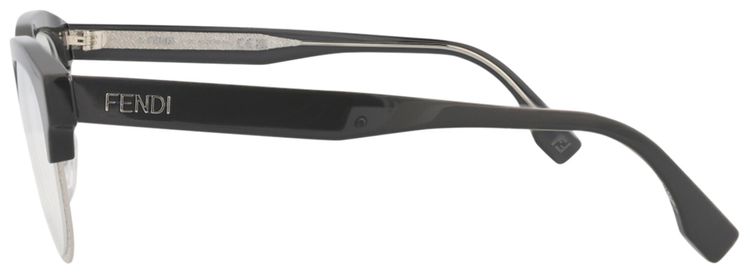 Fendi Round Optical Glasses GreyTransparent