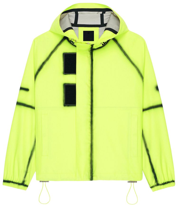 Givenchy Printed Raglan Windbreaker Lemonade