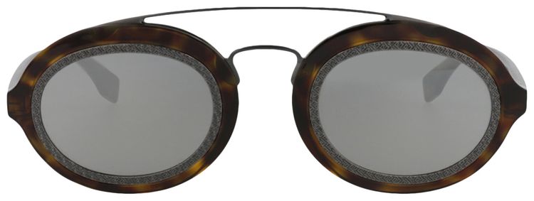 Fendi Aviator Sunglasses HavanaSilver