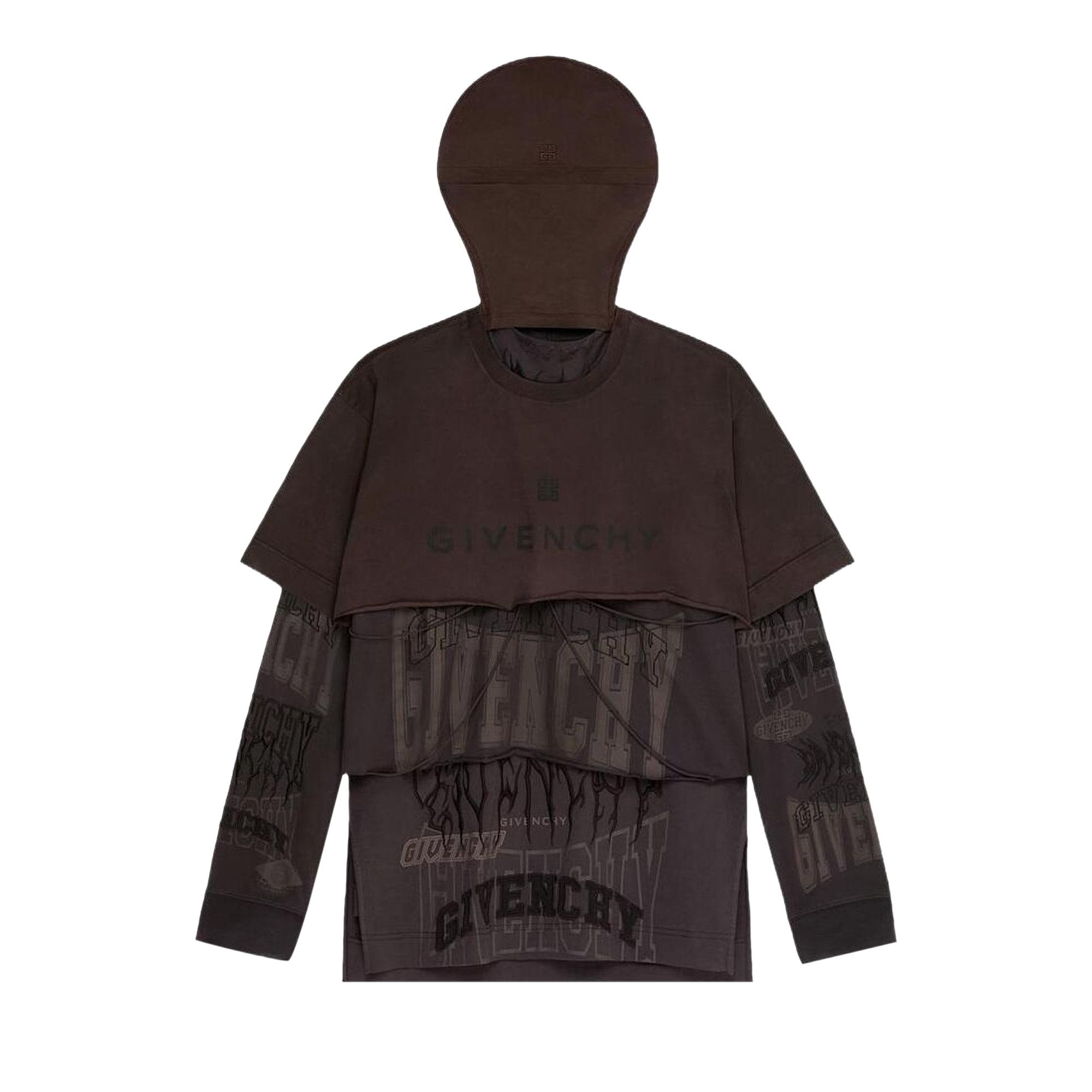 2025年新作アイテムが続々登場 Layered Givenchy Buy Long-Sleeve With T-Shirt Graphic テープ・マスキングテープ