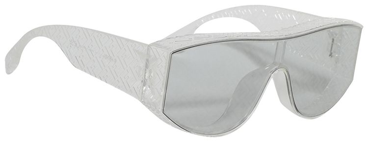 Fendi Shield Injection Sunglasses CrystalSmoke