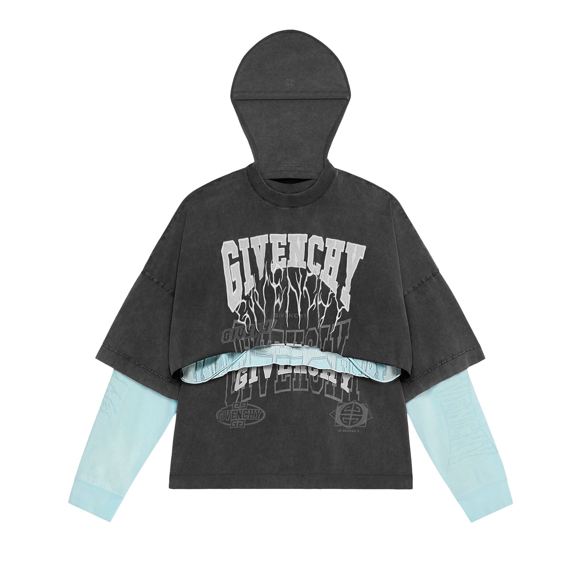 洋服通販 - 新作アイテムを Layered Givenchy Buy Long-Sleeve With T-Shirt Graphic テープ・マスキングテープ