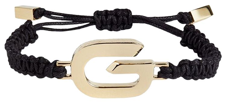 Givenchy G Link Cord Bracelet Gold