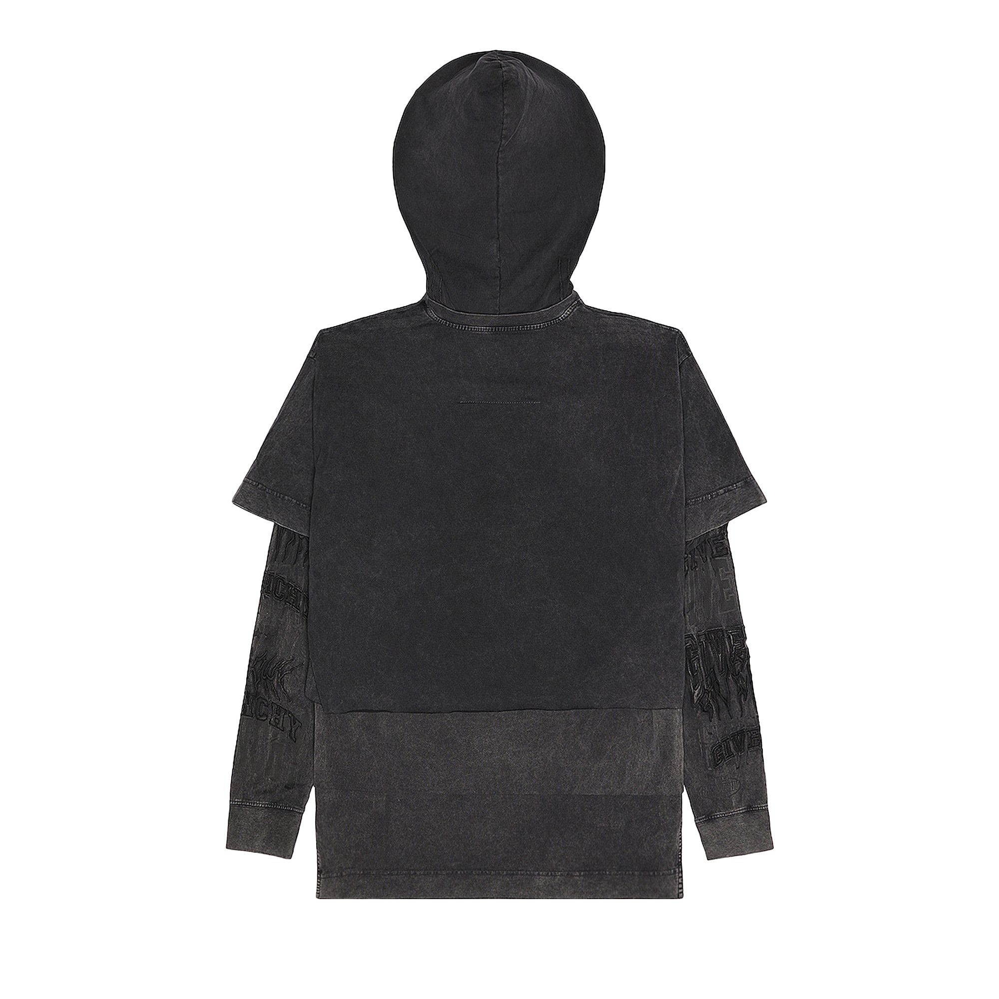 Buy Givenchy Layered Long-Sleeve Graphic T-Shirt With Balaclava