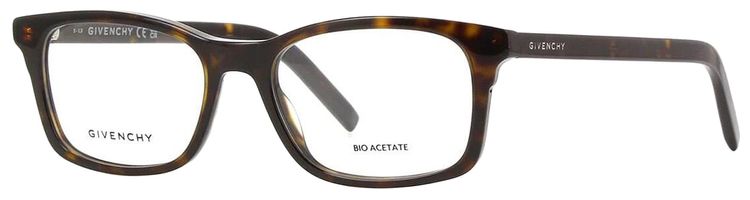 Givenchy Square Optical Glasses HavanaTransparent