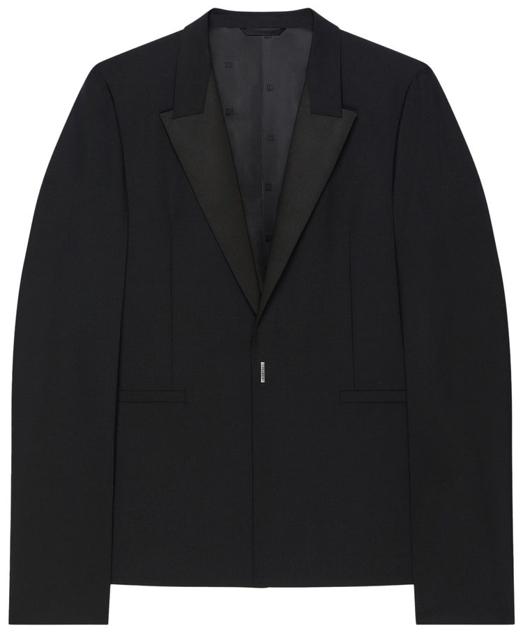Givenchy Wool Blend Blazer Black