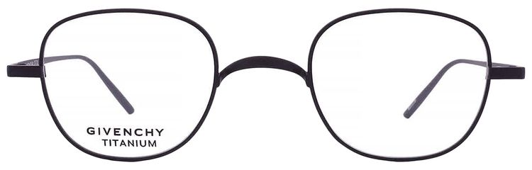 Givenchy Round Optical Glasses BlackTransparent