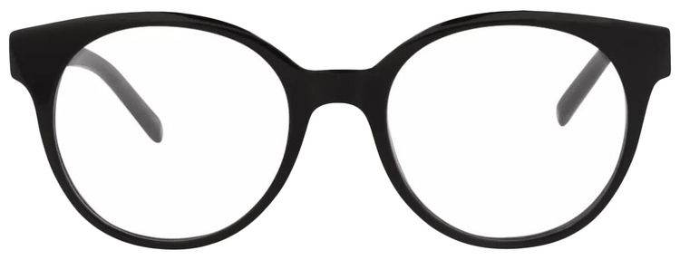 Givenchy Round Optical Glasses BlackTransparent