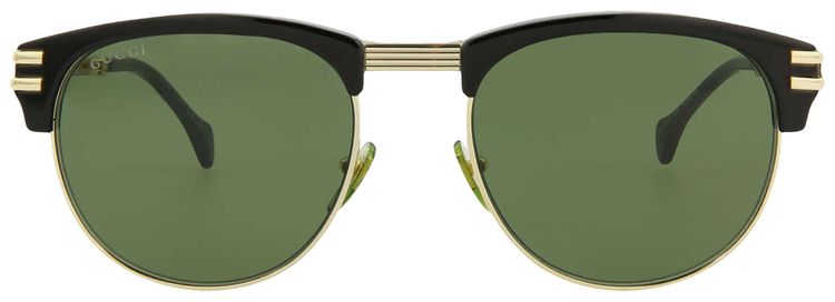 Gucci Square Injection Sunglasses BlackGoldGreen