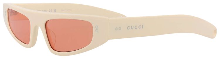 Gucci Cat Eye Sunglasses IvoryRed