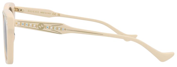 Gucci Cat Eye Sunglasses IvoryBlue