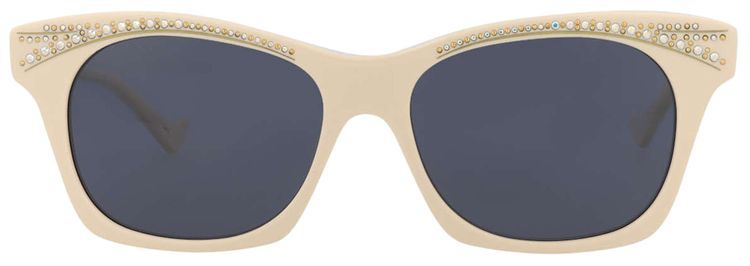 Gucci Cat Eye Sunglasses IvoryBlue