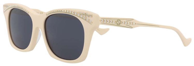Gucci Cat Eye Sunglasses IvoryBlue