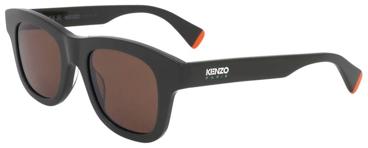 Kenzo Square Sunglasses GreenBrown