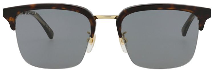 Gucci Square Sunglasses HavanaGoldGrey