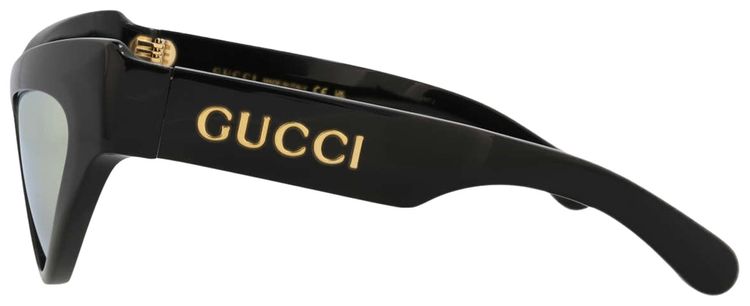 Gucci Cat Eye Sunglasses BlackGold