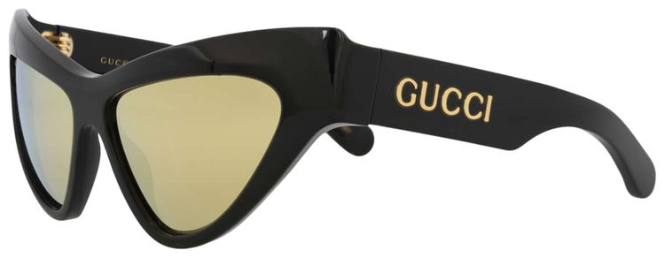 Gucci Cat Eye Sunglasses BlackGold